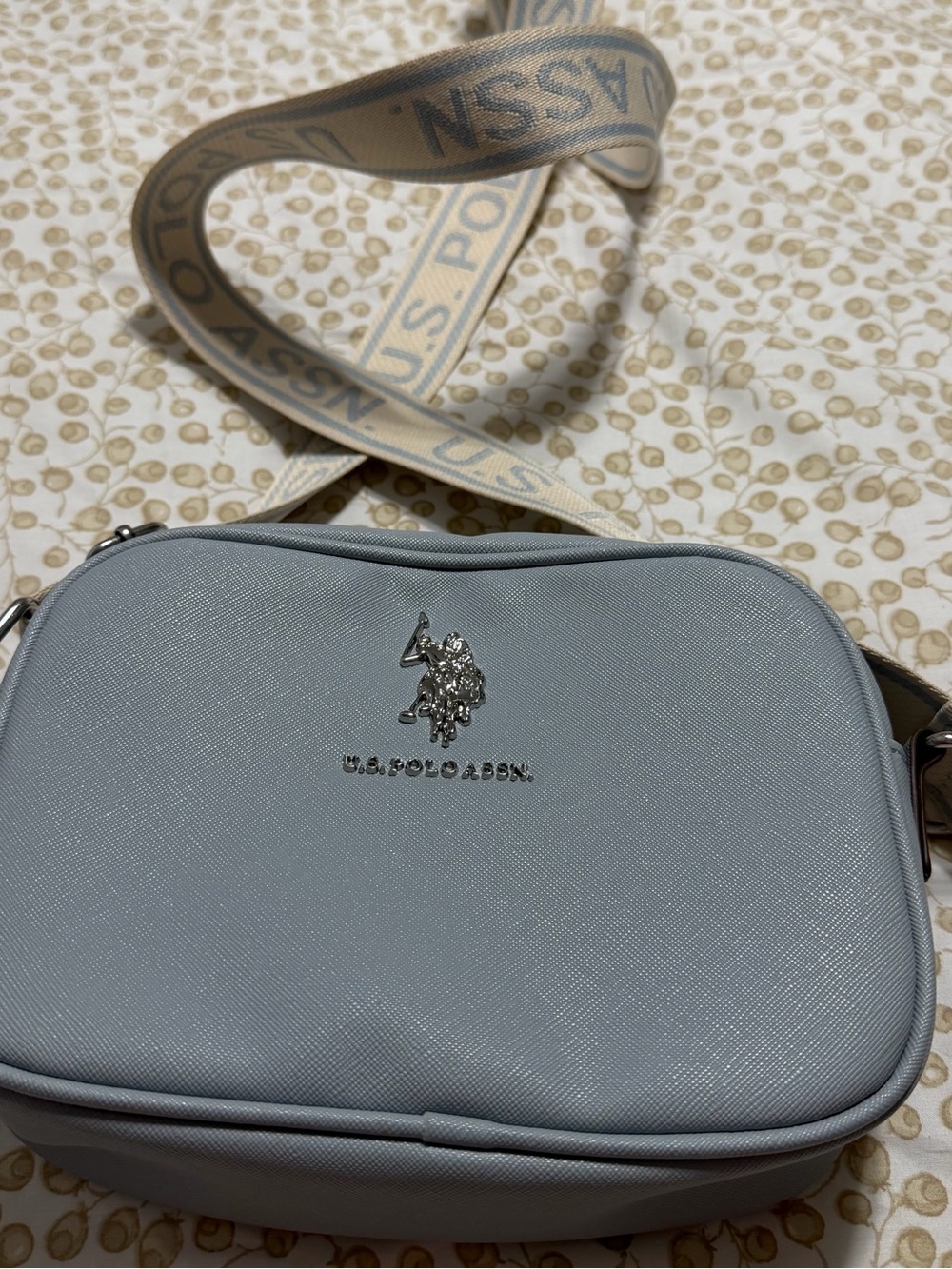 U.S. Polo Assn. Navy Interior Crossbody